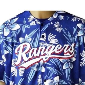 XXL Texas Rangers Promotional Margaritaville Jersey